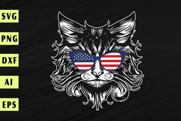 4th of July Cat Face Embroidery Review