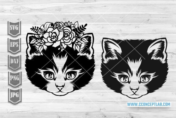 Cat Head Svg Review for Embroidery Projects