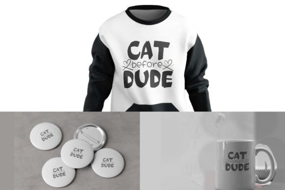 Cat Typography SVG Design Review
