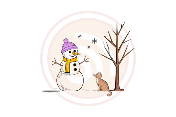 Christmas Snowman Cat Lover Svg Review
