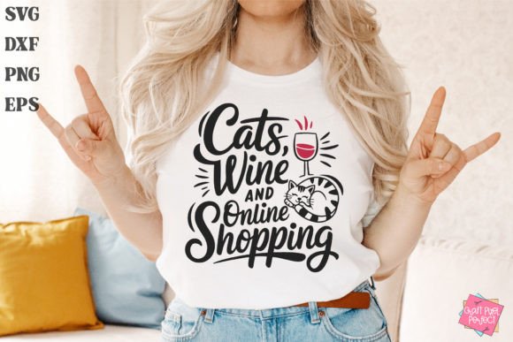 Funny Cat Shirt Svg for Embroidery Projects