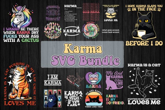 Funny Karma SVG Bundle Review