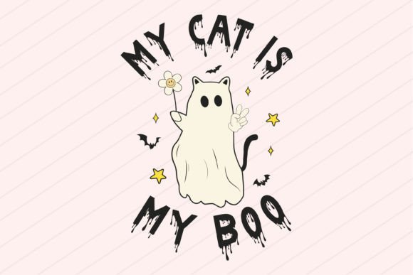 Halloween Cat Boo Witch Svg Png Spooky Review