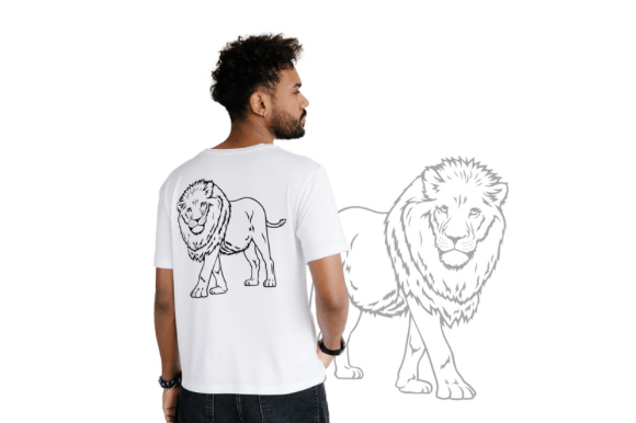 Lion SVG Big Cat Land Predator