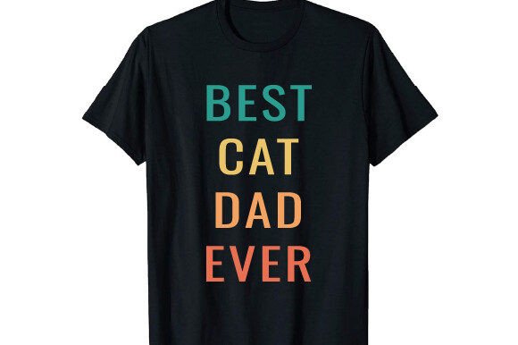 Retro Vintage Cat Dad Svg Png T-shirt Review