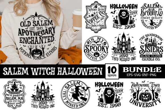 Salem Witch Halloween SVG Bundle Review