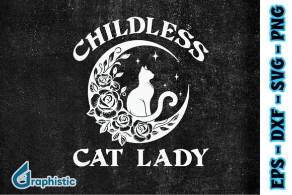 Social Club Childless Cat Lady SVG Review
