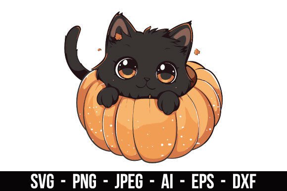 Spooky Cat in Pumpkin SVG Review