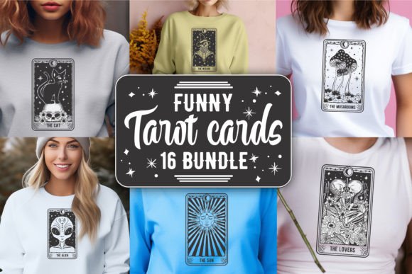 Tarot Cards Bundle Funny SVG Review for Embroidery Projects