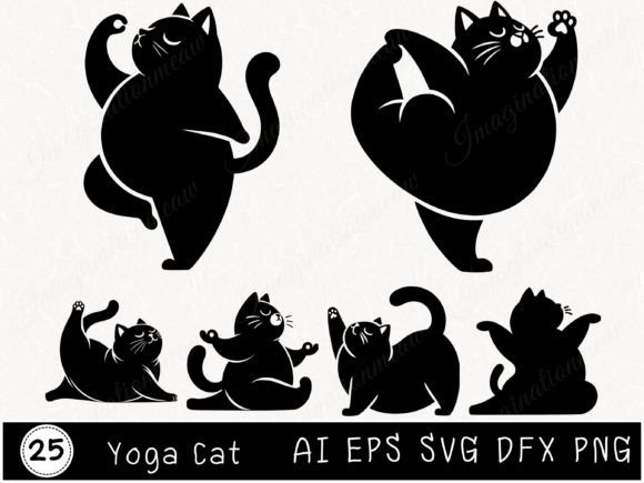 Yoga Cats Svg Cat Cricut Design Review
